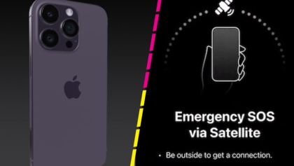Así el Emergency SOS del iPhone 14; te encontrará en lugares sin señal