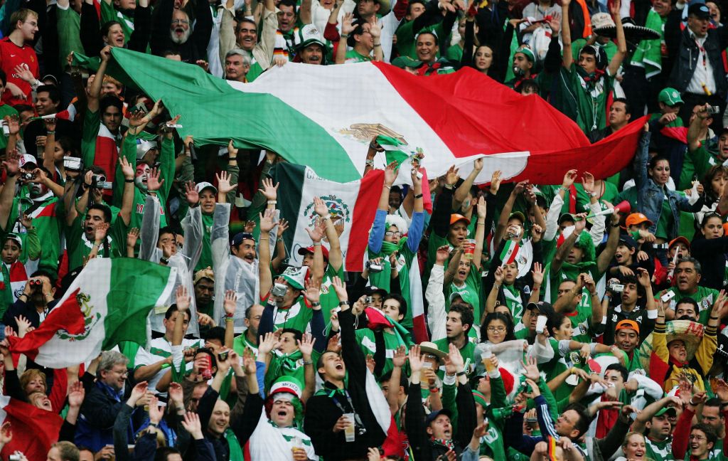 Fans mexicanos en el Mundial