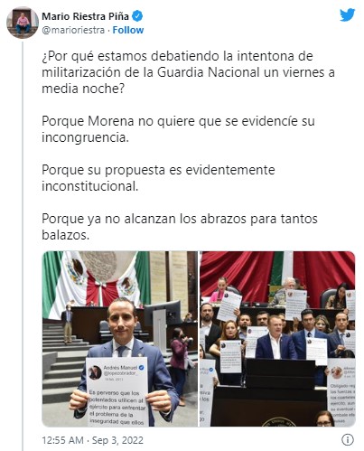 Diputados aprueban (de madrugada) darle la Guardia Nacional a la Sedena