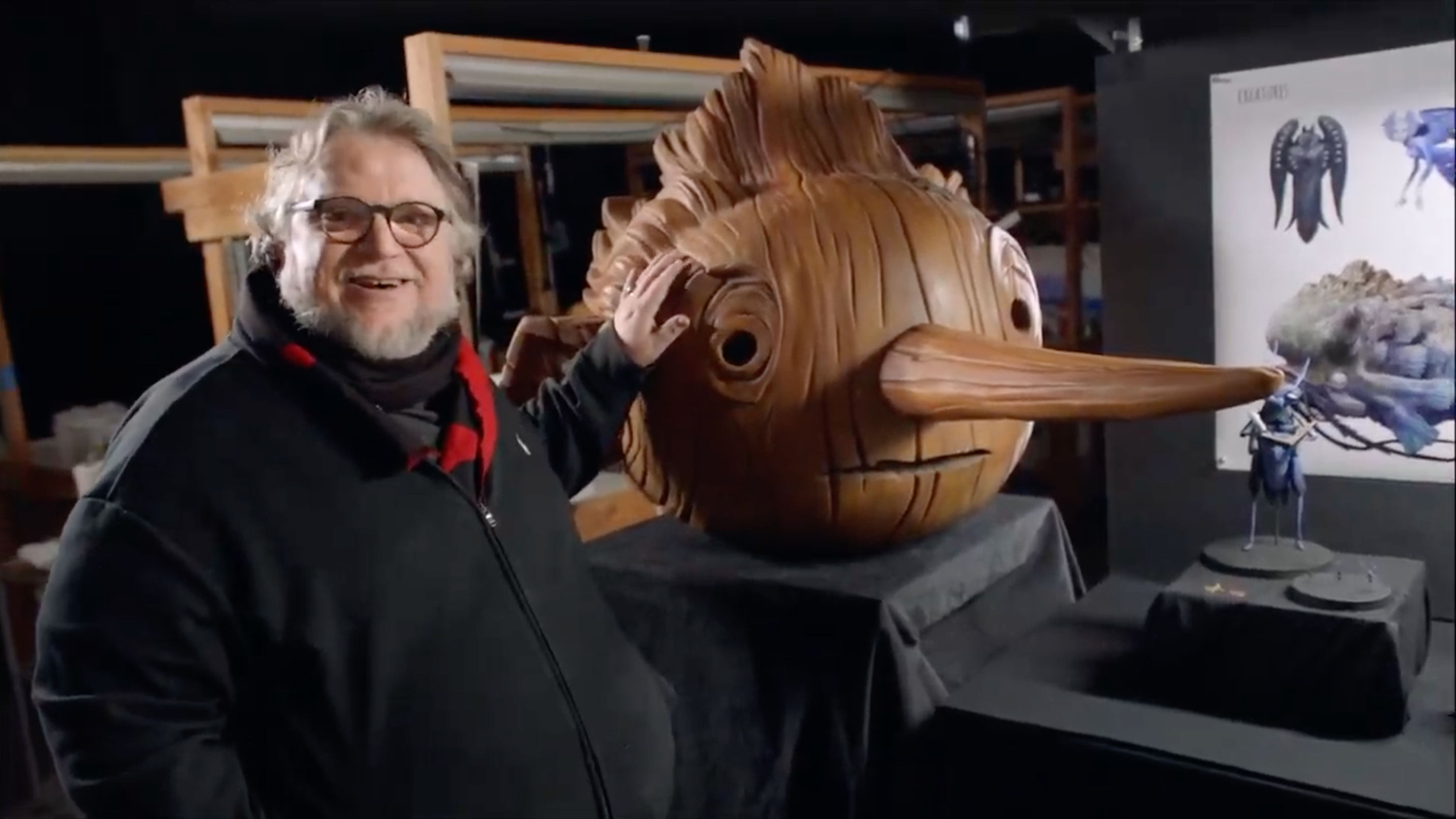 ¡Wow! Aquí les dejamos un detrás de cámaras de 'Pinocchio' de Guillermo del Toro