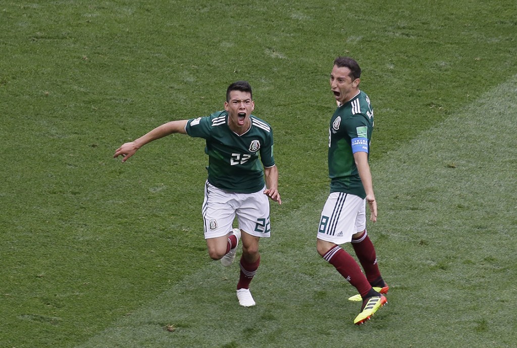 Hirving Lozano México vs Alemania Rusia 2018