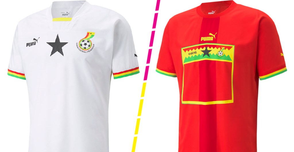 Jersey de Ghana para Qatar 2022