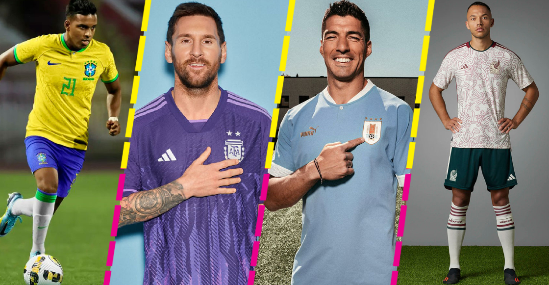 ¿Cuál es tu favorito? Estos son todos los jerseys del Mundial Qatar 2022