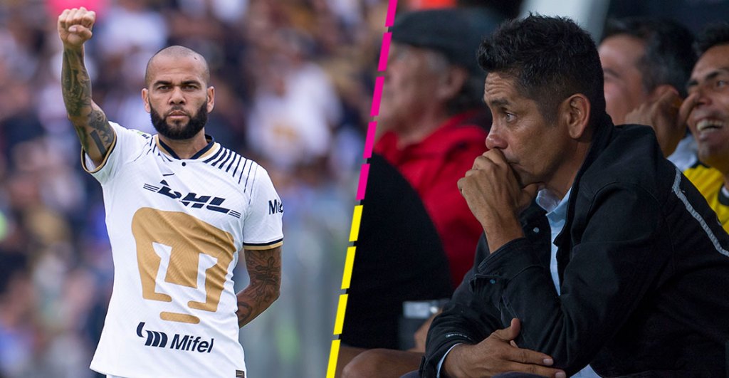 Jorge Campos defiende a Dani Alves de las críticas en Pumas: "No hay que hablar sólo de un jugador"