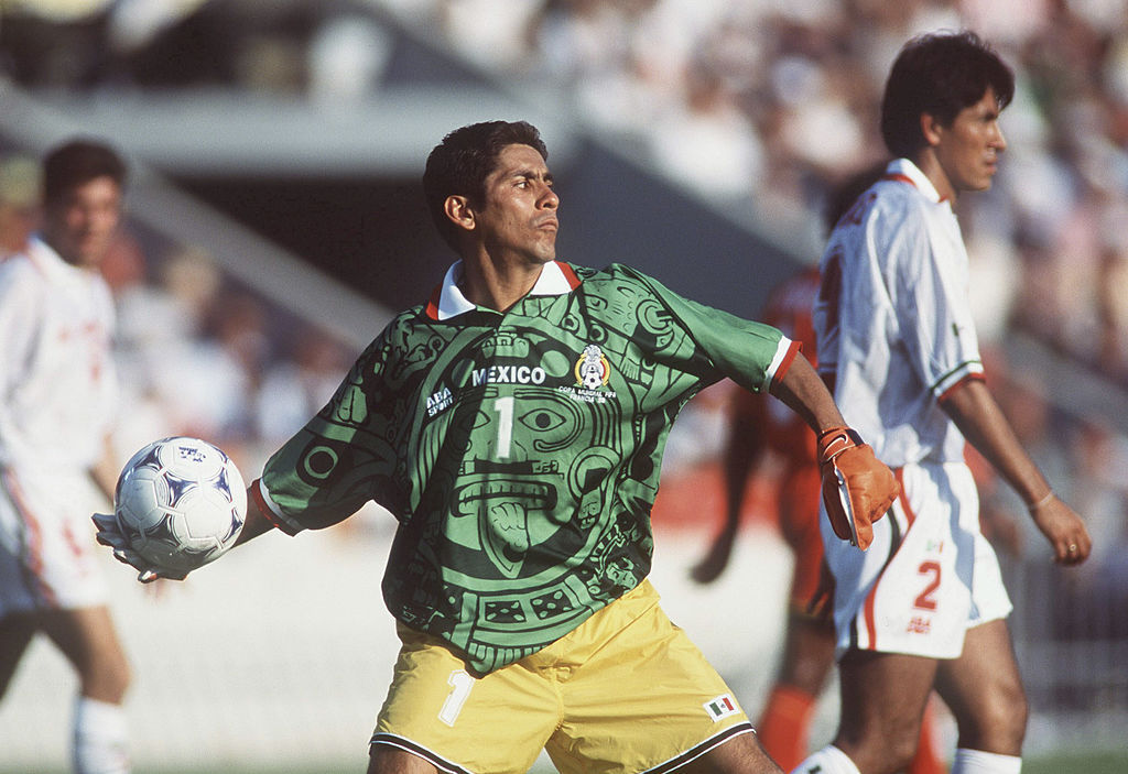 Jersey De Mexico 98 Jersey Retro Mu00e9xico 1998 Fu00fatbol WBC