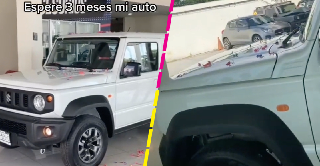 ¿Mala suerte? Como cuando esperas meses para que te den tu carro y lo chocas saliendo de la agencia