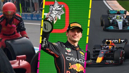 El agarrón entre Checo y Hamilton ( y su rabia), el osote de Ferrari con Sainz y el triunfo de Verstappen en el GP de Países Bajos