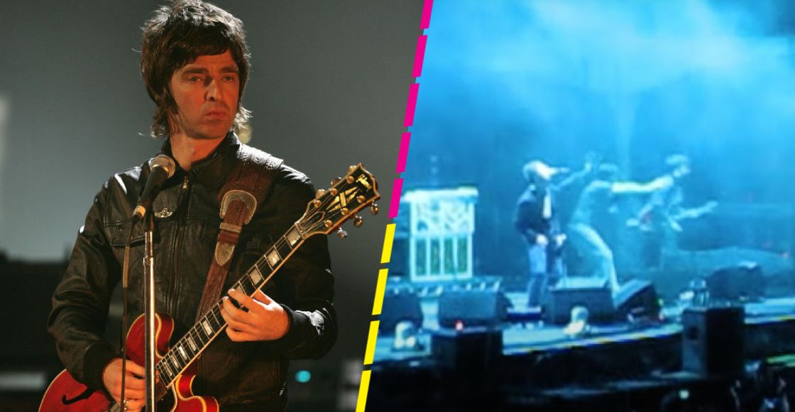 La vez que Noel Gallagher fue atacado en pleno show de Oasis