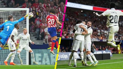 El osote de Courtois y los goles con los que Real Madrid se chamaqueó al Atlético en el Wanda