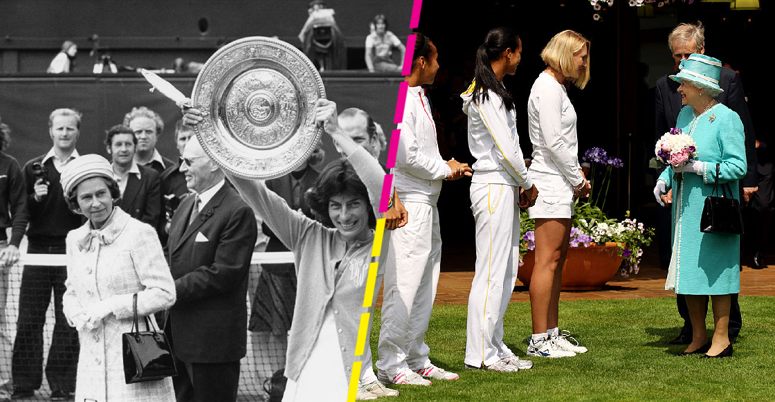 El día que la Reina Isabel II visitó Wimbledon por cuarta y última vez