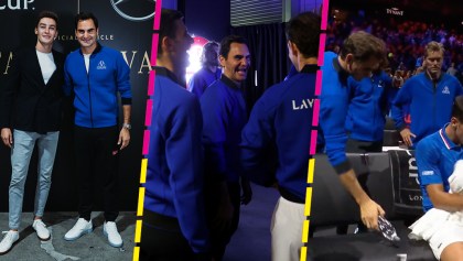 La intimidad del vestidor con Nadal y sus consejos: Lo que no se vio de Roger Federer en la Laver Cup
