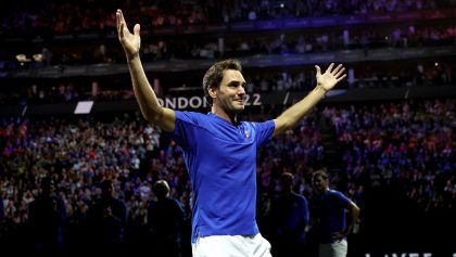 La emoción de Roger Federer en su despedida del tenis: "Ha sido un viaje perfecto"