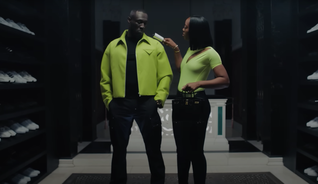 Usain Bolt y José Mourinho en el video "Mel Made Me Do It" de Stormzy