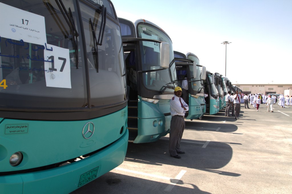 Autobuses para Qatar 2022
