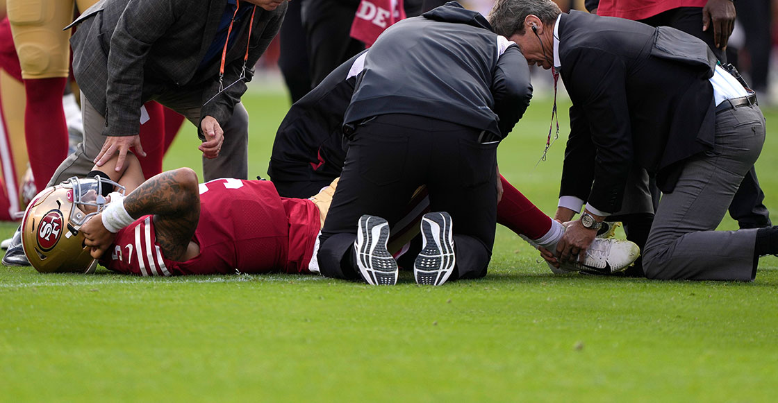 Trey Lance fuera toda la temporada