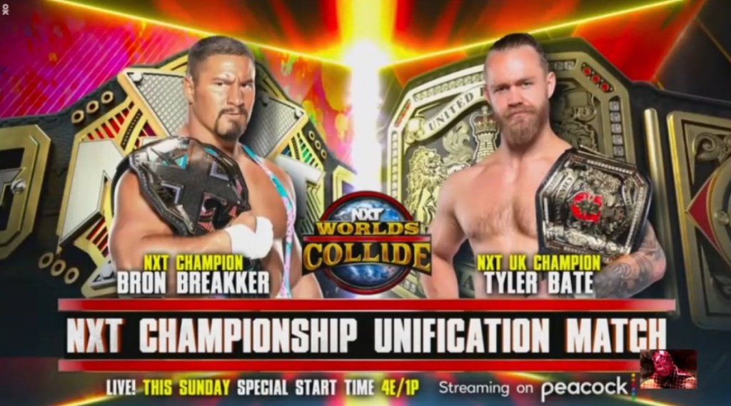 Lucha de WWE NXT Worlds Collide