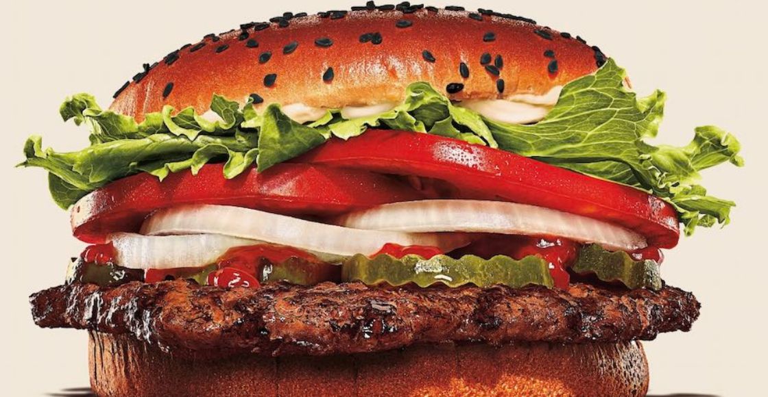Hamburguesa Halloween Whopper de Burger King