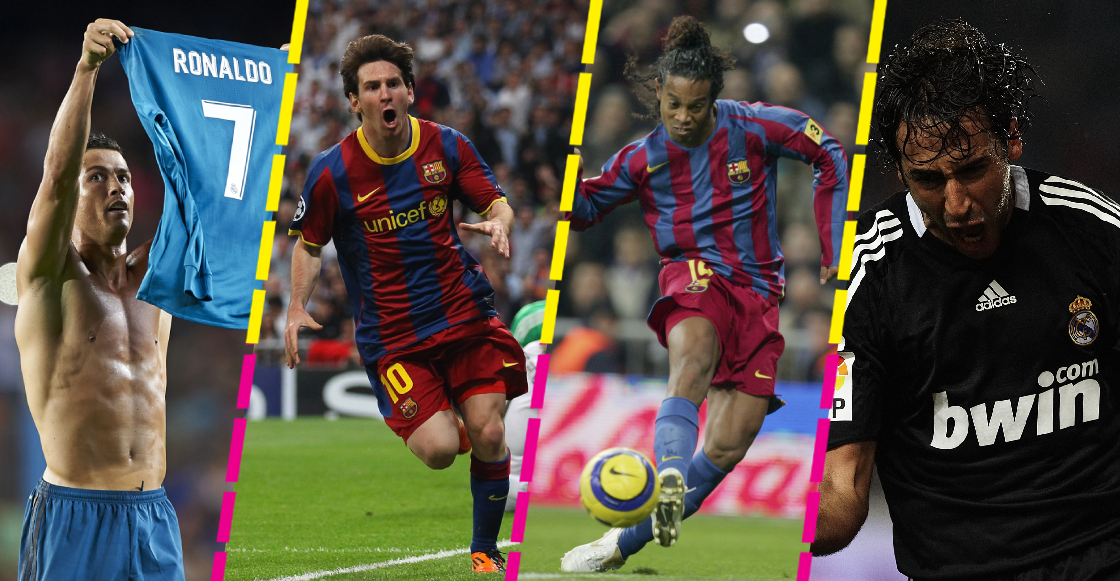 Los mejores 7 goles del Real Madrid y Barcelona en El Clásico
