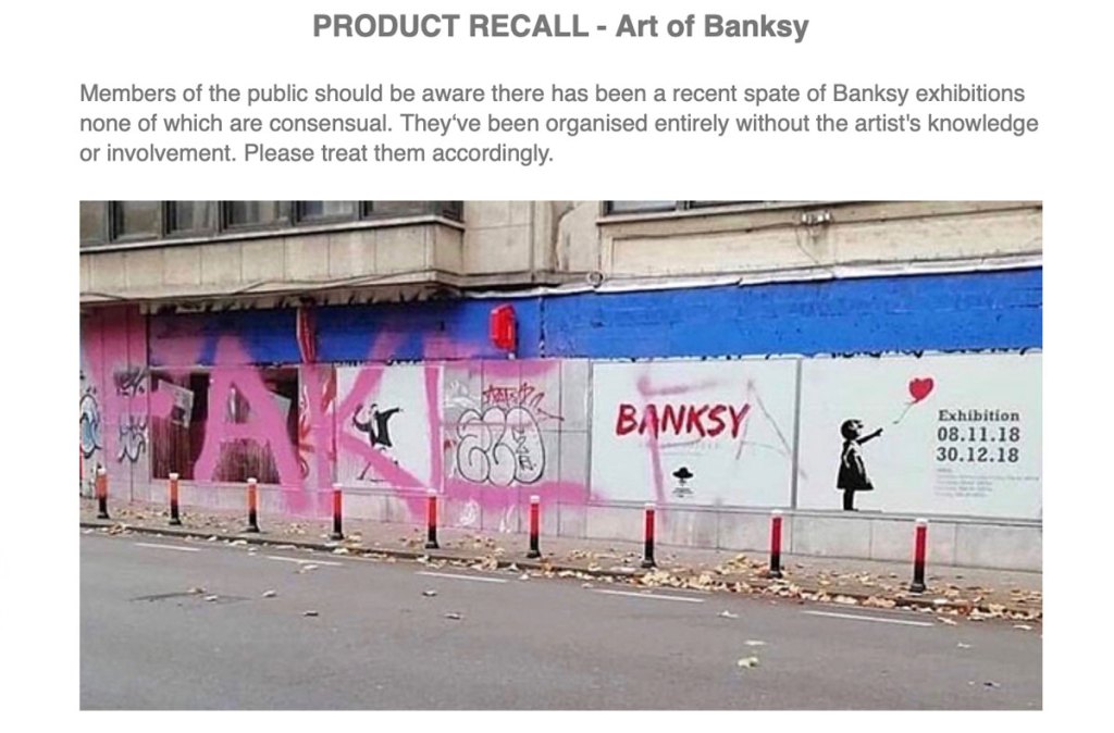 Exposición de Banksy en México