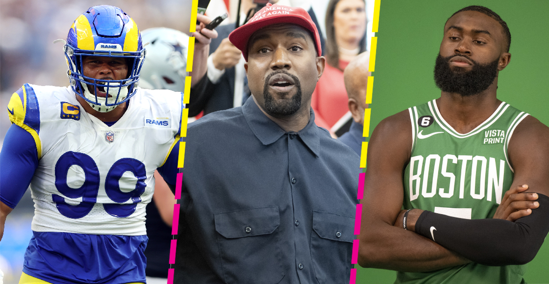 ¿A Donda vamos a parar? Aaron Donald de NFL y Jaylen Brown de NBA se separan de la agencia deportiva de Kanye West