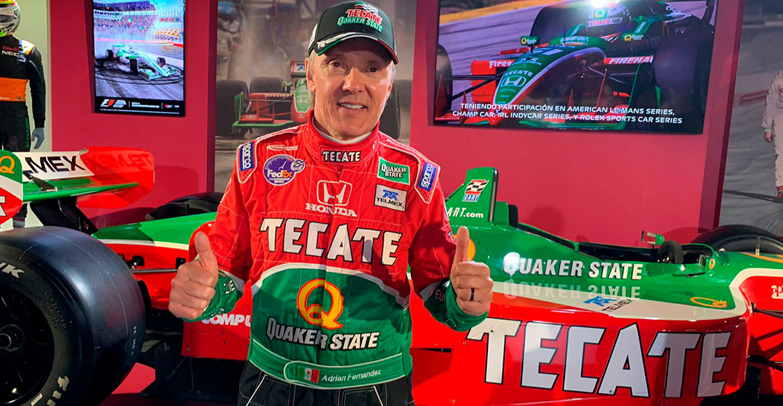 Adrián Fernández, orgullos de Checo: