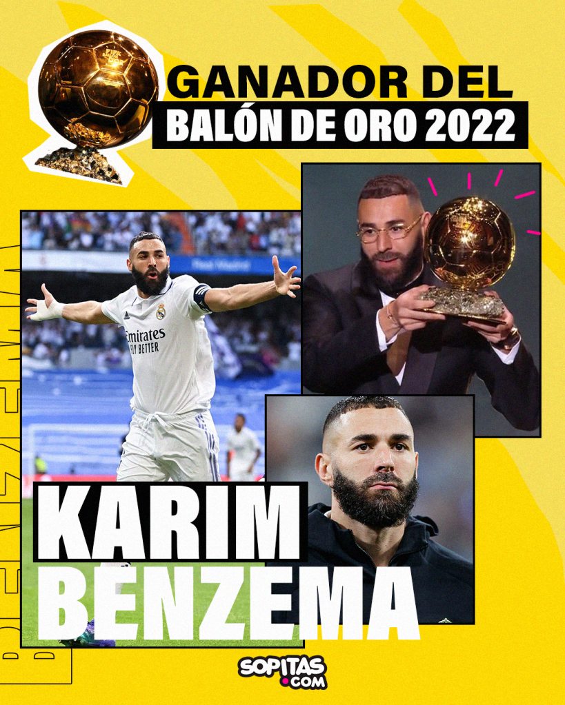 Karim Benzema Balón de Oro