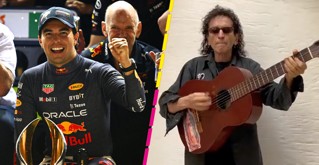 Pásale a ver (y cantar) el rolón que Alex Lora le compuso a Checo Pérez