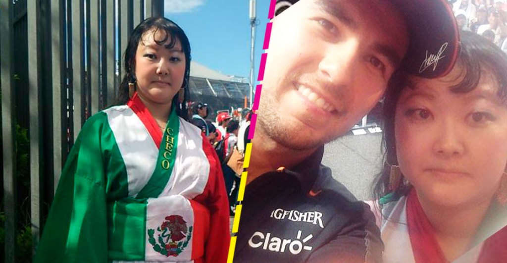 Eri, la fan número uno de Checo Pérez en Japón que aprendió español y hasta el himno de México