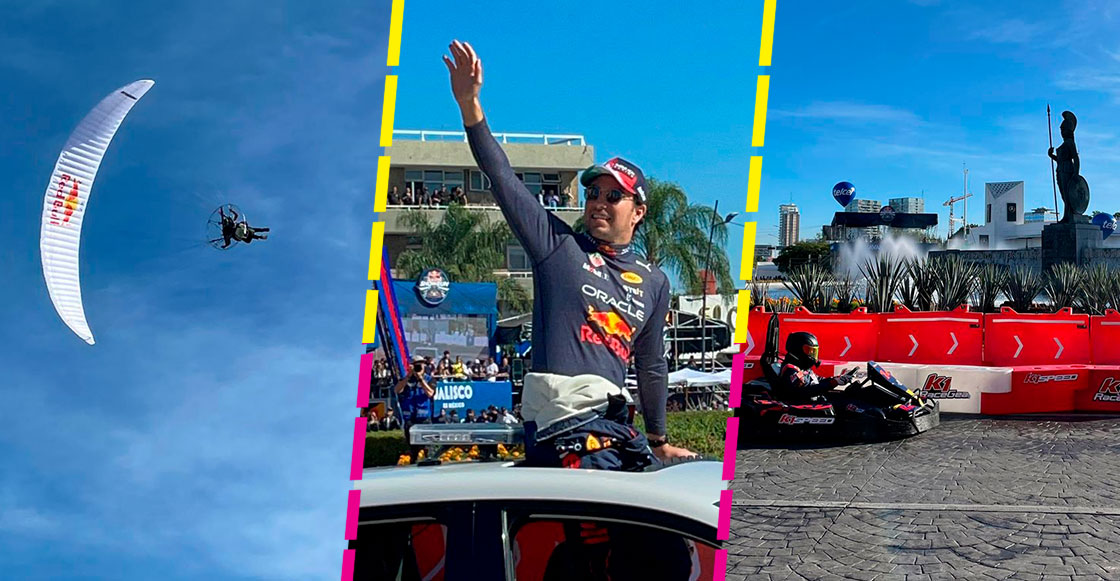 En imágenes y videos: Así se vive el Red Bull Show Run de Checo Pérez en Guadalajara