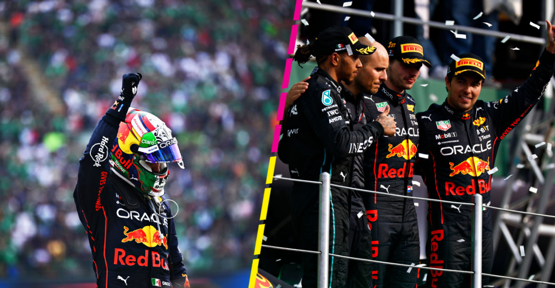"Ha sido increíble": Las palabras de Checo tras subir al podio del GP de México