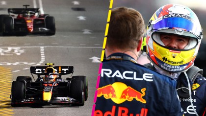 ¡De locos! La paliza de Checo Pérez a Leclerc para llevarse la victoria en el Gran Premio de Singapur