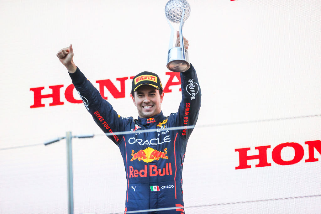 Checo Pérez se fue satisfecho con la sanción a Leclerc en Japón: "Fue una carrera justa"