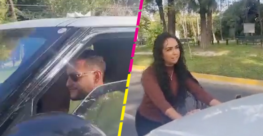 Y en Zapopan Choca, casi atropella a una mujer y se va riéndose