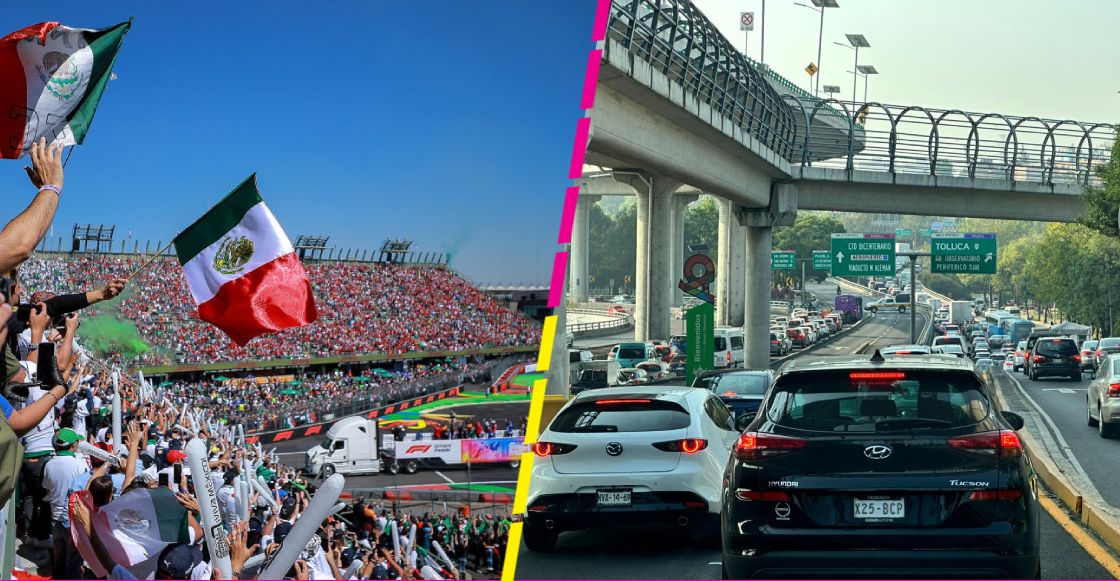 Cierres viales y operativo por el GP de México