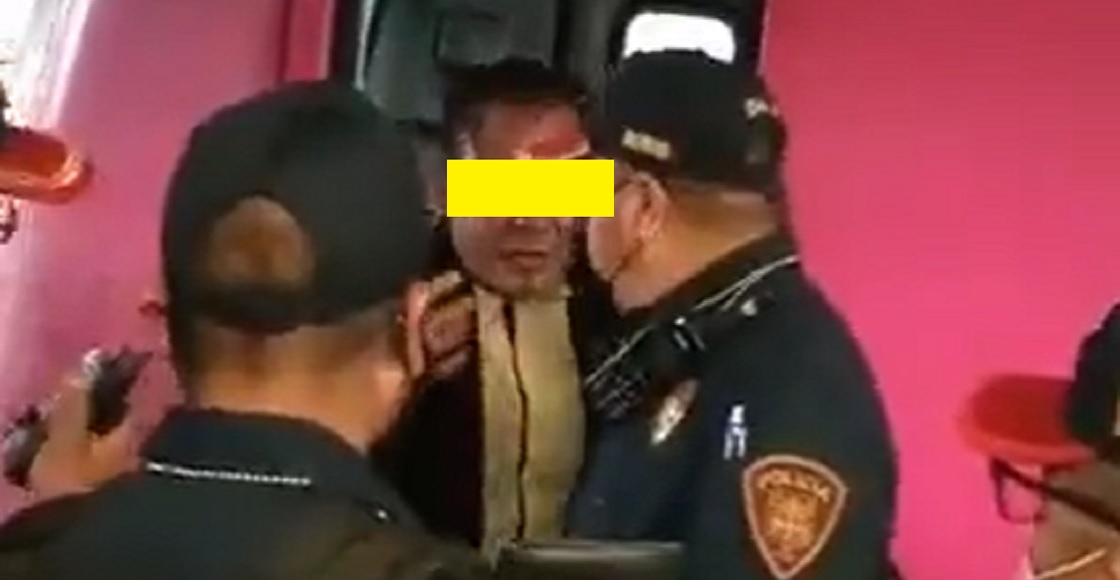 conductor metro borracho