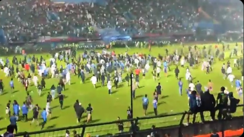 Disturbios en la Liga 1 de Indonesia