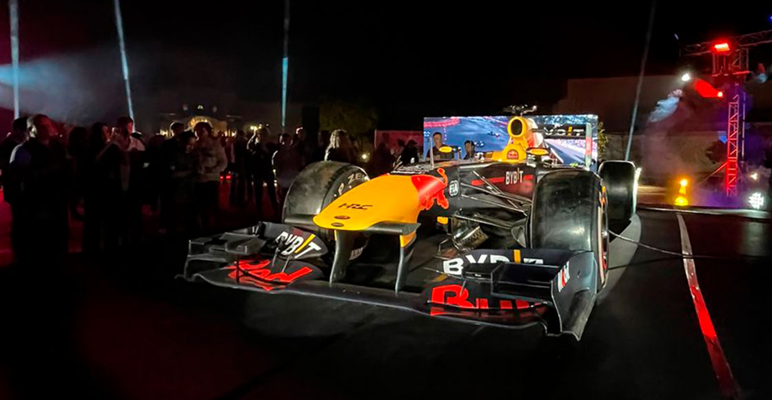 ¡Ruge durísimo! Así suena el RB7, el auto que manejará Checo en el Red Bull Show Run de Guadalajara