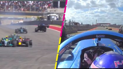 Fernando Alonso confiesa miedo tras salir disparado por el aire: "Sólo quería que acabara la carrera"