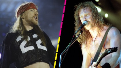 Recordemos el caótico concierto de Guns N' Roses y Metallica que terminó en disturbios