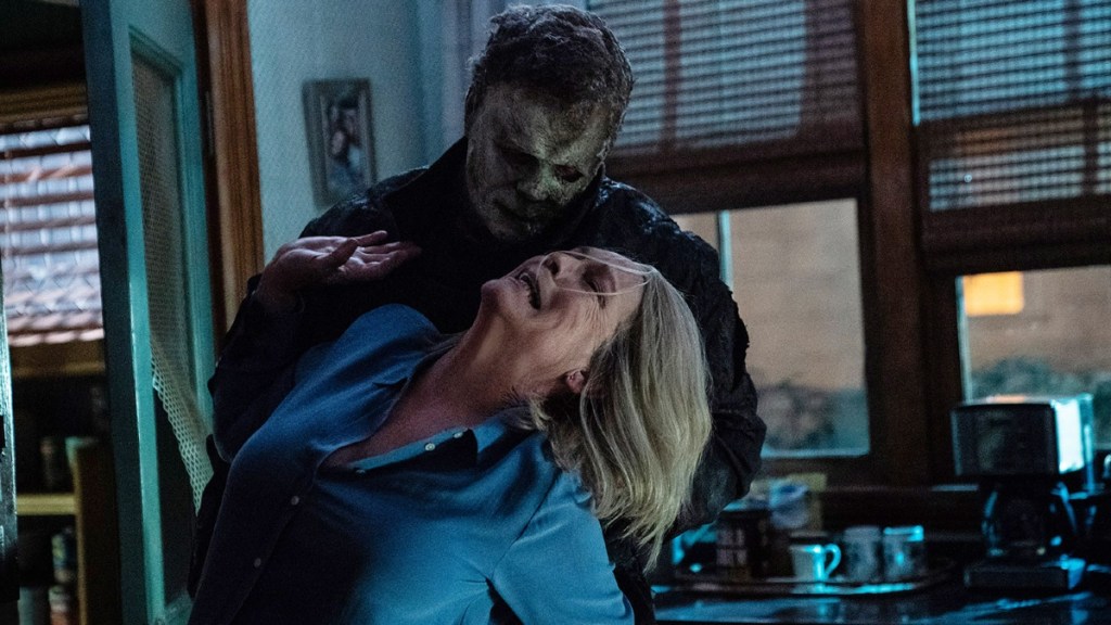 Laurie y Michael Myers en 'Halloween Ends'