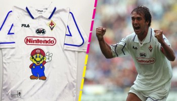 La historia del mítico jersey de la Fiorentina con Mario Bros que fue hecho en México