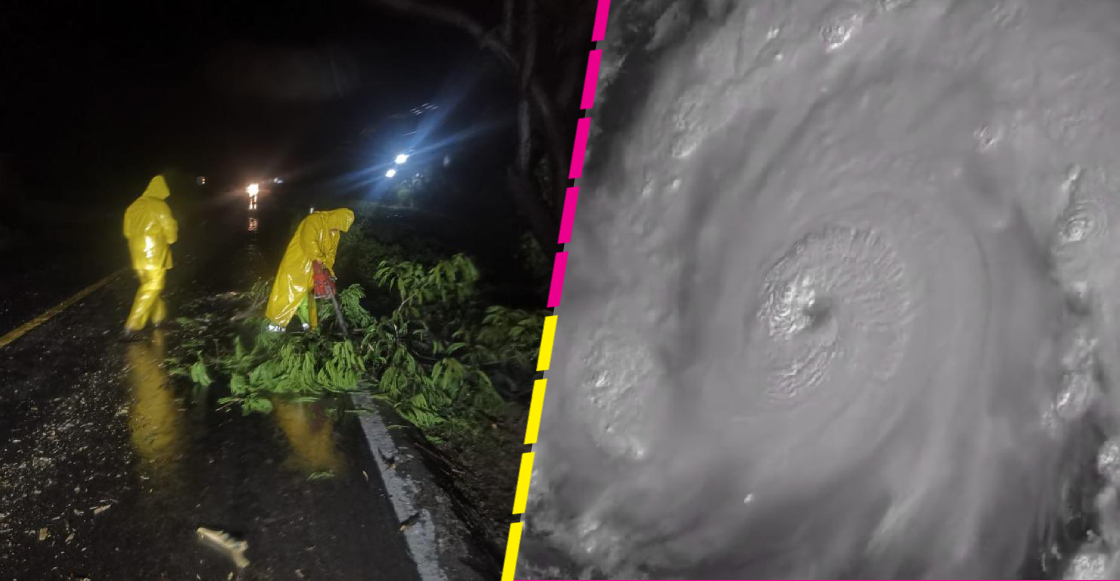 Las fotos y videos de la llegada del huracán ‘Roslyn’ a Nayarit