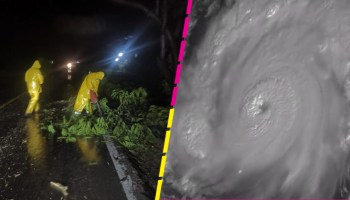 Las fotos y videos de la llegada del huracán ‘Roslyn’ a Nayarit