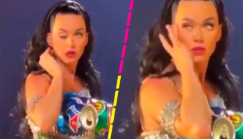 ¿Un robot? Katy Perry 'aclara' los rumores sobre el video viral de su ojo