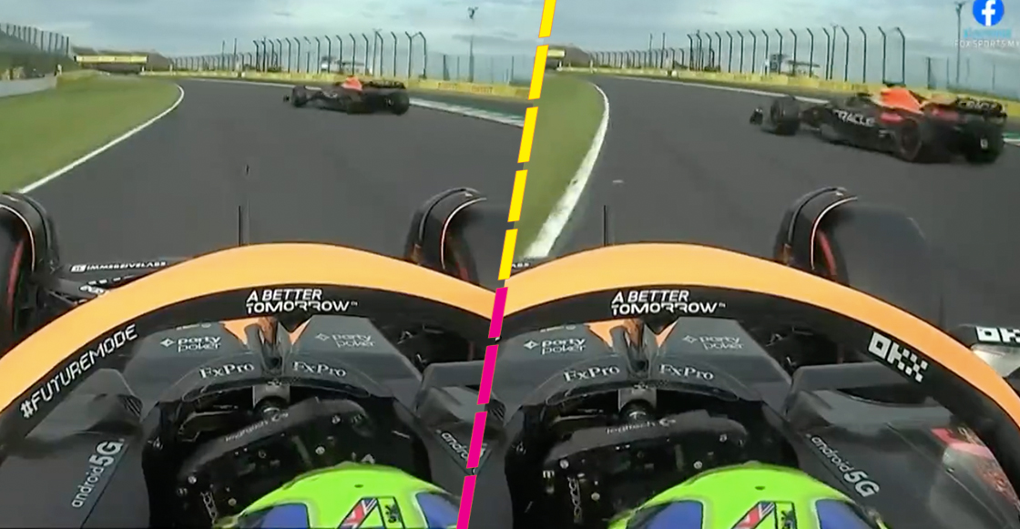 El incidente entre Verstappen y Norris que casi les cuesta la Q3 en el GP de Japón: "Lo que hizo fue peligroso"