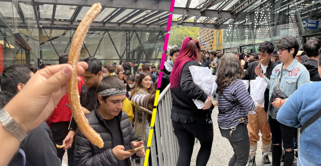 ¡Qué buena onda! Lorde manda churros a sus fans que hacen fila en el Pepsi Center WTC
