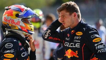 La cátedra de Max Verstappen y las complicaciones de Checo en la calificación del GP de Japón