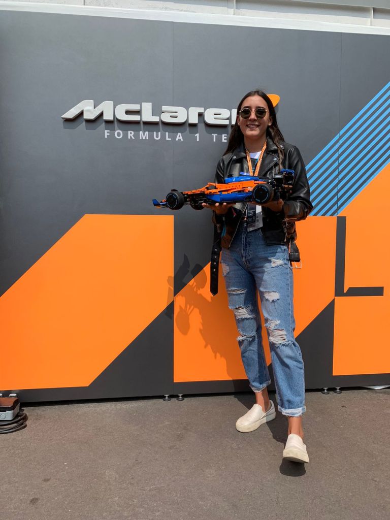 McLaren lego GP de México