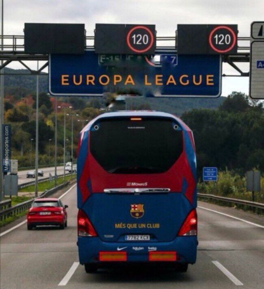 meme barcelona europa league 10 - Le tunden al Barcelona después que lo echan de la Champions