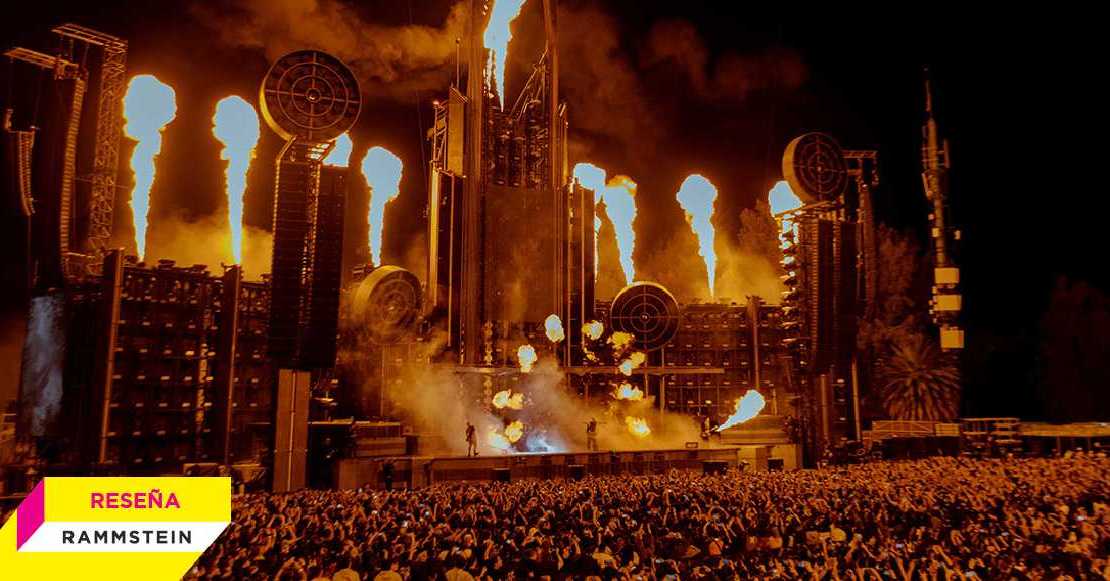 ¡Mucho fuego! Rammstein incendió el Foro Sol con un concierto increíble